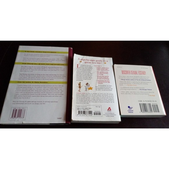 3 Sex Books : 5 Minutes to Orgasm - Sex Astro Signs - Wonderful Little Sex Book - Picture 5 of 16